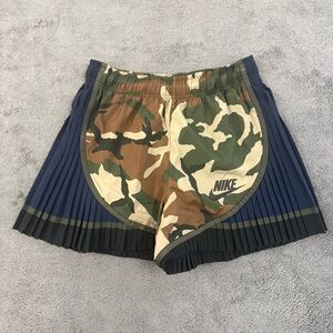 Nike x Sacai Women's Pleated Camo Tempo Shorts
